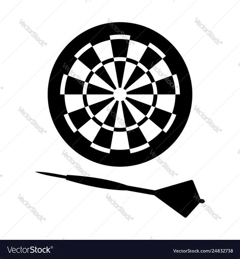 Darts Royalty Free Vector Image - VectorStock