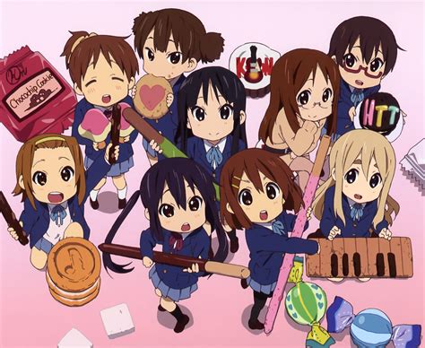 K-On Characters Wallpaper