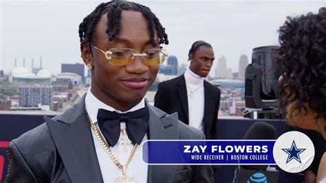 NFL Draft Red Carpet: Zay Flowers | 2023