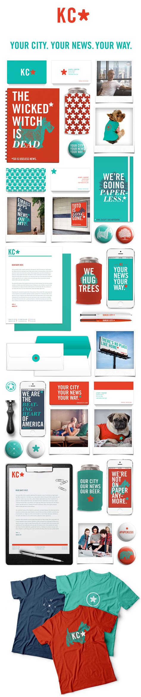 Kansas City Star Rebrand :: Behance