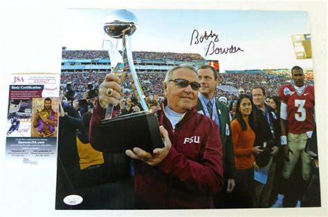 Bobby Bowden | Autographed Football Memorabilia & NCAA Merchandise