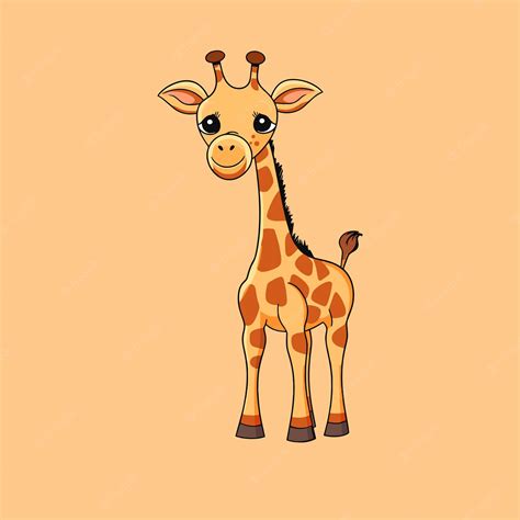 Premium Vector | Cute giraffe