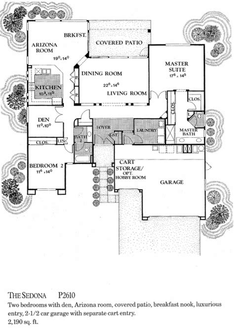 Sedona Floor Plan in Sun City West | suncitiesazblog