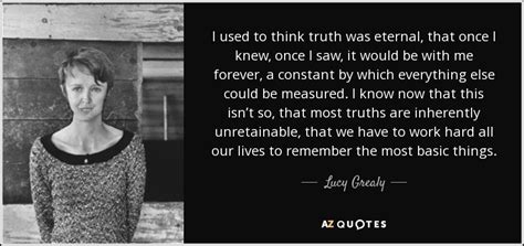 TOP 18 QUOTES BY LUCY GREALY | A-Z Quotes