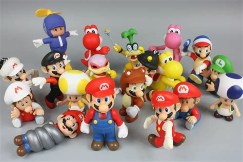 2020 10 13cm Mini Super Mario Bros Action Figures More Than 20 Models Super Mario Brother Dolls ...