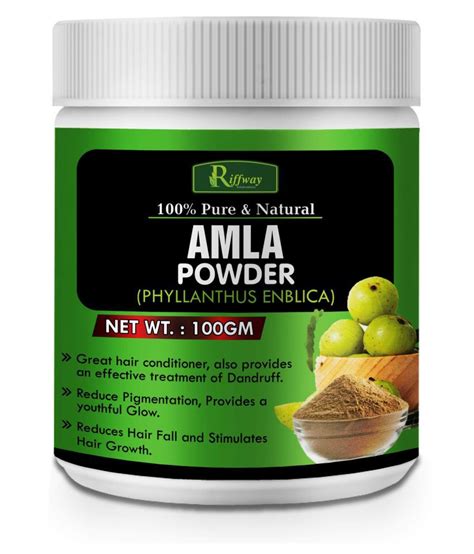 Natural Amla For Skin And Hair Powder 100 gm Pack Of 1: Buy Natural Amla For Skin And Hair ...