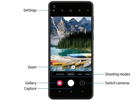 Samsung A21 Camera Settings And Features