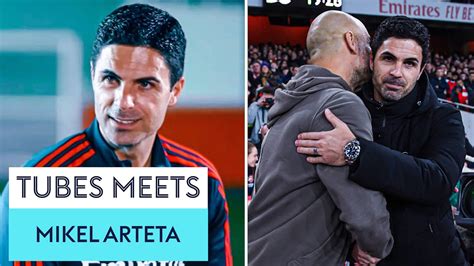 Are Arteta And Guardiola Still Friends? 😅 | Tubes Meets Mikel Arteta ...