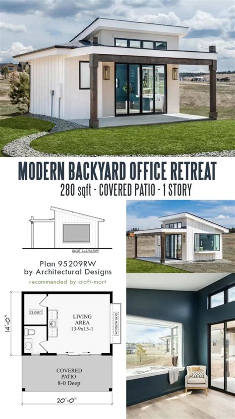 10+ Best DIY Modern Backyard Office Shed Ideas (Plans & Design) - Craft ...