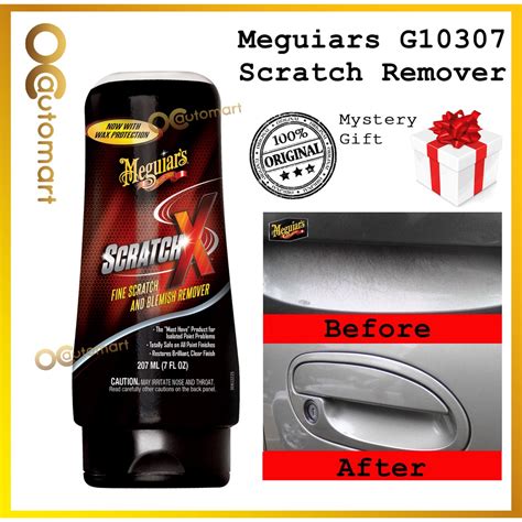 ( Free Gift ) Meguiars G10307 Scratch X 207ml Meguiar's Lite Scratch ...