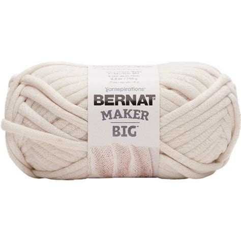 Bernat Big Maker Yarn (250G/8.8Oz), Snow - Walmart.com - Walmart.com