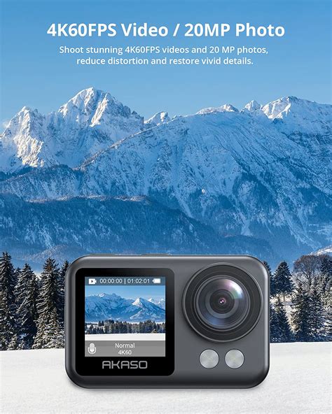 Buy AKASO Brave 4 Elite 4K60fps 20MP Ultra HD Action Camera