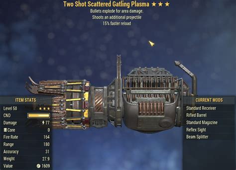 Two-Shot Explosive Gatling Plasma [15FR]: Fallout 76 PC Item Weapons kaufen, F76 Items - MMOGA