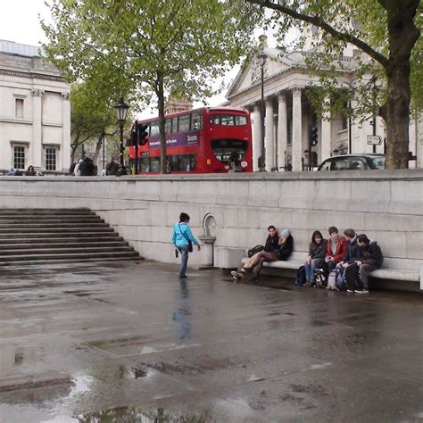 Drinking fountains - Trafalgar Square : London Remembers, Aiming to ...