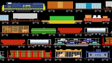 Freight Train Cars - Trains - Railway Vehicles - The Ki... | Doovi