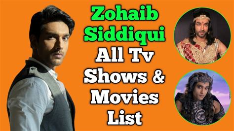 Zohaib Siddiqui All Tv Serials List || Full Filmography || Imlie - YouTube