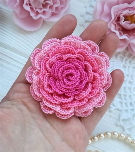 53 Crochet Flower Patterns And What To Do With Them Easy 2019 - Crochet ...