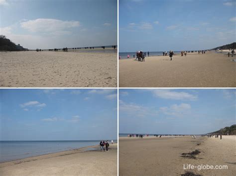 Sea and beaches of Jurmala (Latvia)