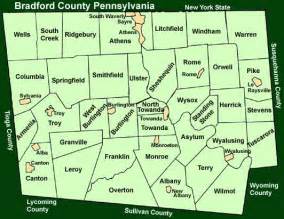 Bradford County Pa Map - Map Of West