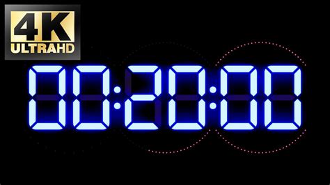 20 minutes | Timer, alarm for training, meditation, cooking, sleep - YouTube