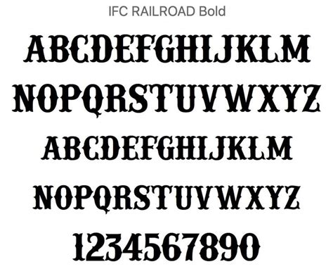 ifc railroad font | Graffiti lettering fonts, Hand lettering inspiration, Lettering fonts