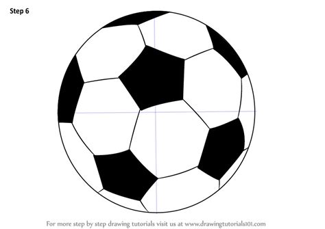 Learn How to Draw a Football (Other Sports) Step by Step : Drawing Tutorials