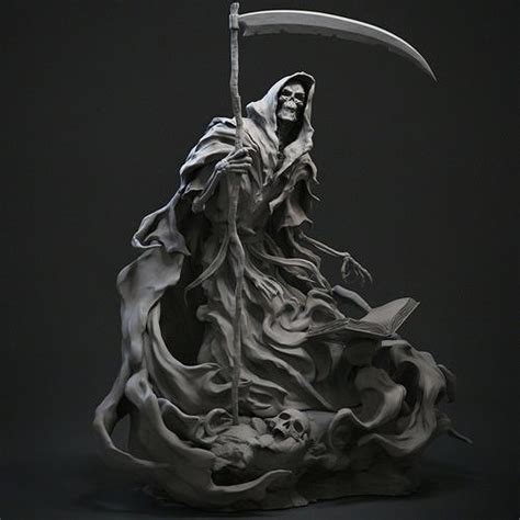 Grim Reaper 3D PRINT 3D model 3D printable | CGTrader