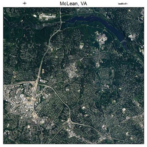 Aerial Photography Map of McLean, VA Virginia