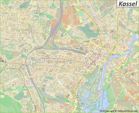 Kassel Map | Germany | Maps of Kassel