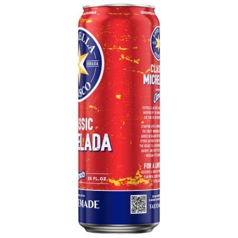 Estrella Jalisco Classic Michelada Mexican Beer, 25 fl oz - QFC