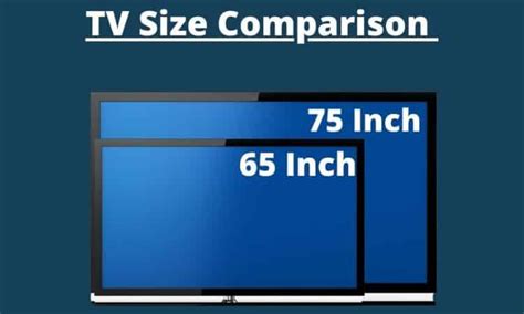 65 Vs 70-inch TV: The Detailed TV Size Comparison