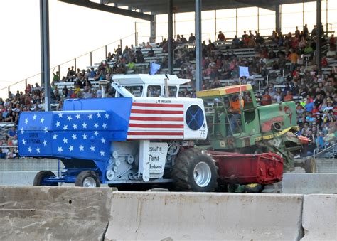 Combine Demolition Derby | Monroe County Fair