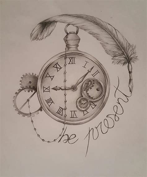 clock Art Drawing Artworks