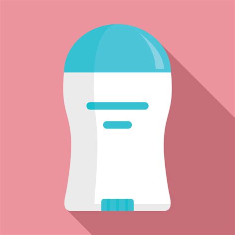 Deodorant roll stick icon, flat style 14473827 Vector Art at Vecteezy