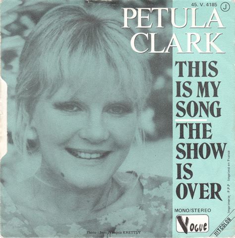 Petula Clark – This Is My Song (1972, Vinyl) - Discogs