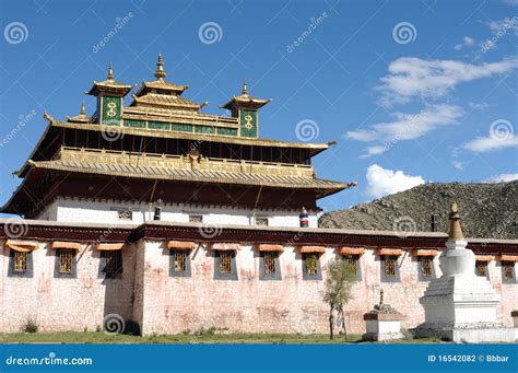 Scenery in Tibet stock photo. Image of lama, religion - 16542082