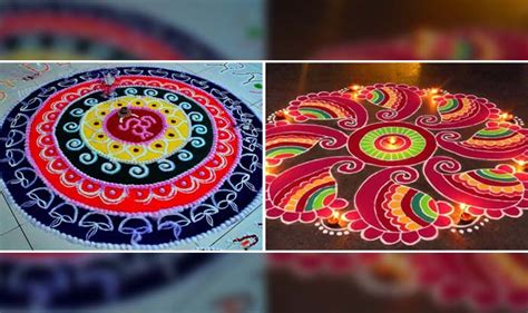 Holi Rangoli Designs 2018: 5 Easy And Colourful Rangoli Designs and Patterns | Festivals ...