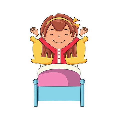 Girl Waking Up Illustrations, Royalty-Free Vector Graphics & Clip Art - iStock