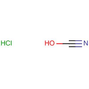 145791-03-3|CHN.ClH Hydrocyanic acid, hydrochloride Molecular Structure, Formula,