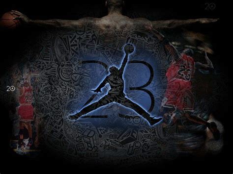 Jordan Logo Wallpapers Blue - Wallpaper Cave