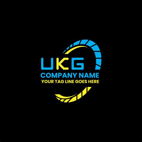 UKG letter logo vector design, UKG simple and modern logo. UKG ...