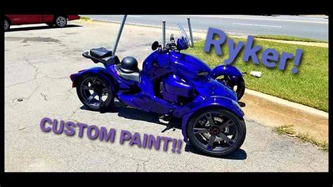 Custom Candy Painted Can Am Ryker MUST SEE - YouTube