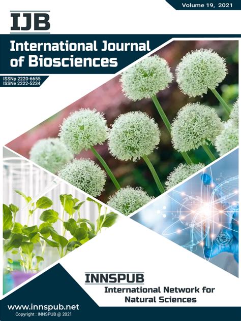 International Journal of Agronomy and Agricultural Research | IJAAR