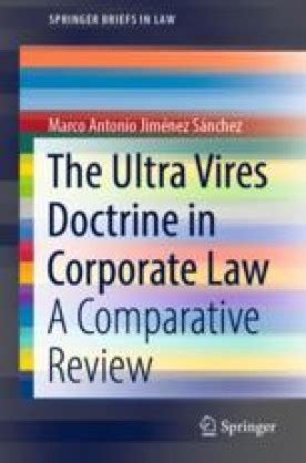 Legal Procedures to Reject Ultra Vires Acts and Transactions | SpringerLink