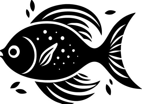 Fish - Minimalist and Flat Logo - Vector illustration 27172286 Vector ...