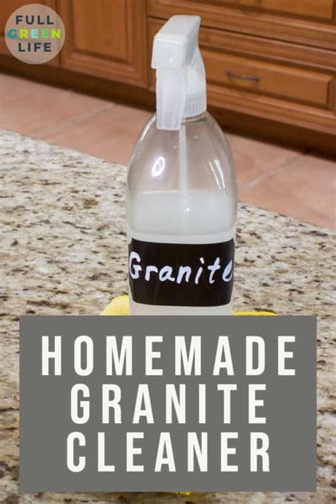 DIY Granite Cleaner | Granite cleaner, Homemade granite cleaner, Diy ...