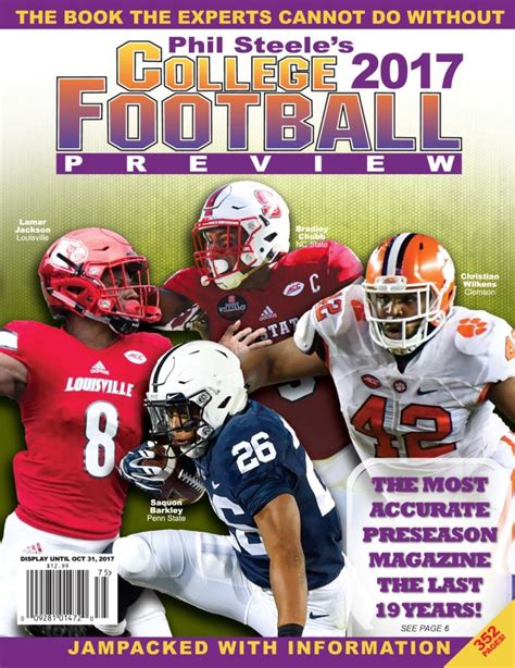 2017 College Football Preview – Phil Steele