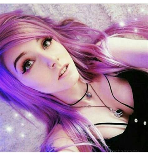 Pretty Emo Girls With Purple Hair