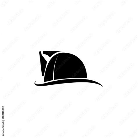 Fireman hat icon Stock Vector | Adobe Stock