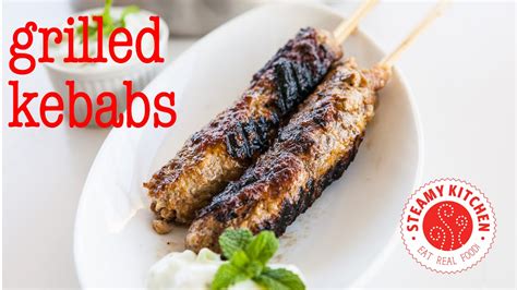 Grilled Kebabs Recipe - YouTube